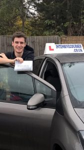 Congratulations to James, N1 Islington Area - Intensive Courses