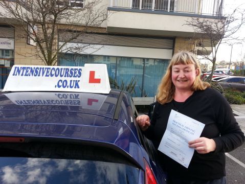 Intensive driving course north london